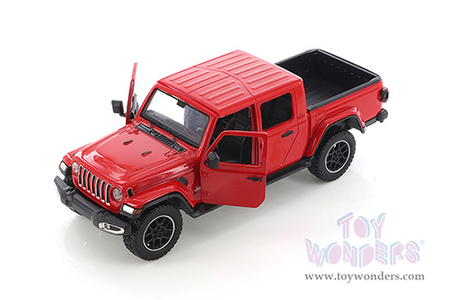 Showcasts® Collectibles - Jeep® Gladiator Pickup Truck Assortment (2021, 1/27 scale diecast model car, Red) 71365/7D MAP: $19.99