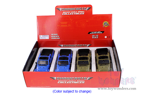 Showcasts® Collectibles - Jeep® Gladiator Overland Pickup Truck (2021, 1/27 scale diecast model car, Asstd.) 71367D MAP: $19.99