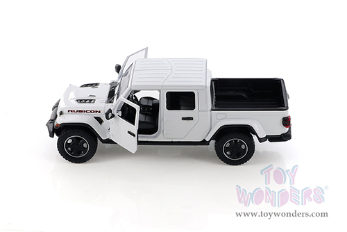 Showcasts® Collectibles - Jeep® Gladiator Rubicon Pickup Truck (2021, 1/24 scale diecast model car, White) 71368WT MAP: $22.99