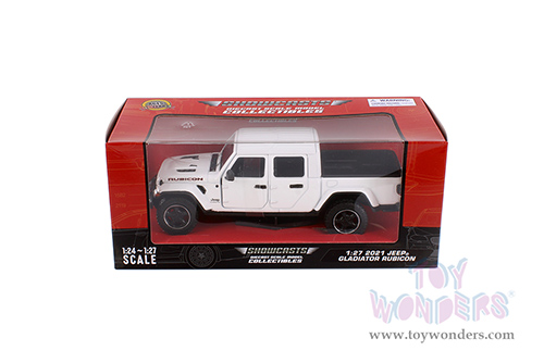 Showcasts® Collectibles - Jeep® Gladiator Rubicon Pickup Truck (2021, 1/24 scale diecast model car, White) 71368WT MAP: $22.99