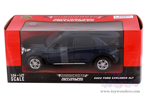 Showcasts®  Collectibles - Ford Explorer XLT (2022, 1/24 scale diecast model car, Blue) 71378BU MAP: $22.99