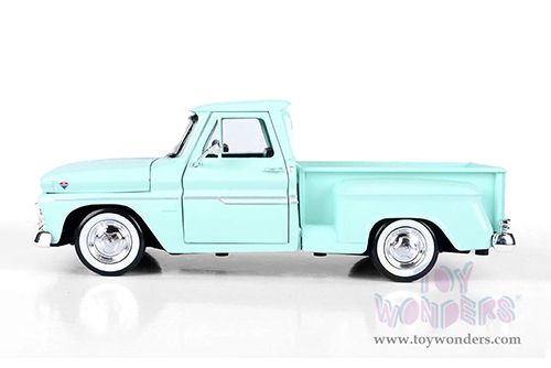Showcasts® Collectibles - GMC® C1000 Fenderside Pickup Truck (1966, 1/24 scale diecast model car, Light Green) 71379GN MAP: $22.99