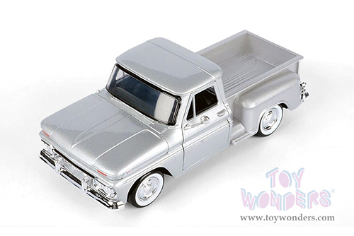 Showcasts®  Collectibles - GMC® C1000 Fenderside Pickup Truck (1966, 1/24 scale diecast model car, Silver) 71379SV MAP: $22.99