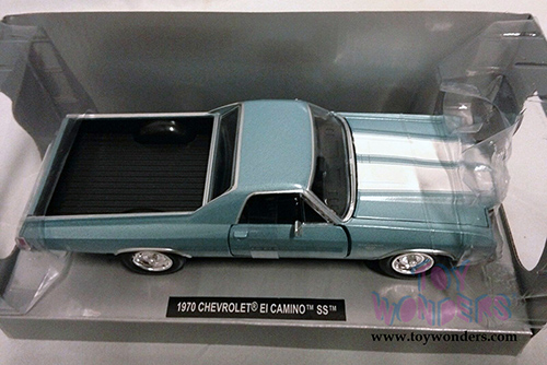 New Ray - Muscle Car Collection Chevrolet&reg; El Camino SS Hardtop (1970, 1/25 scale diecast model car, Blue) 71883B