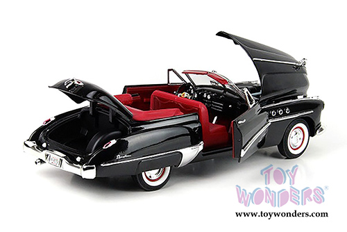 Motormax Timeless Classics - Buick&reg; Roadmaster&trade; Convertible (1949, 1/18 scale diecast model car, Black) 73116TC/BK