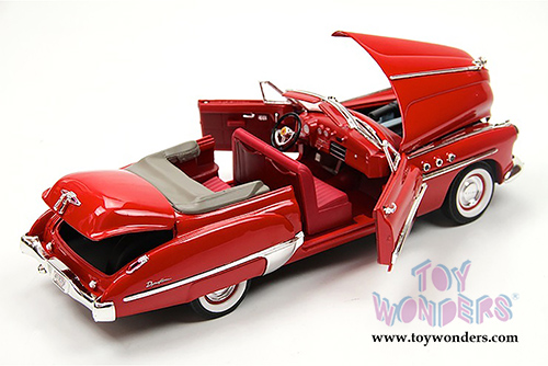 Motormax Timeless Classics - Buick Roadmaster Convertible (1949, 1/18 scale diecast model car, Red) 73116TC/R