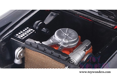 Motormax Timeless Classics - Chevy&reg; Bel Air&reg; Convertible (1957, 1/18 scale diecast model car, Black) 73175TC/BK