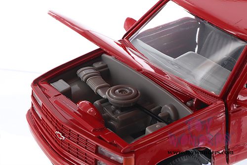 Showcasts Collectibles - Chevrolet&reg; 454 SS Pickup Truck (1992, 1/24 scale die cast model car, Red) 73203R/16D