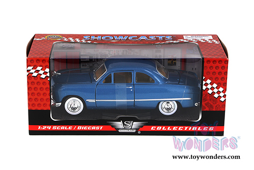 Showcasts Collectibles - Ford Coupe Hardtop (1949, 1/24 scale diecast model car, Blue) 73213AC/BU