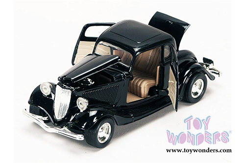 Showcasts Collectibles - Ford Coupe Hardtop (1934, 1/24 scale diecast model car, Black) 73217AC/BK