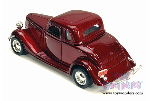 Showcasts Collectibles - Ford Coupe Hardtop (1934, 1/24 scale diecast model car, Red) 73217AC/R