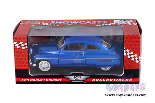 Showcasts Collectibles - Mercury Coupe (1949, 1/24 scale diecast model car, Blue) 73225AC/BU
