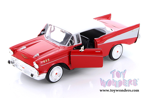 Showcasts Collectibles - Chevy Bel Air Hardtop (1957, 1/24 scale diecast model car, Asstd.) 73228/16D