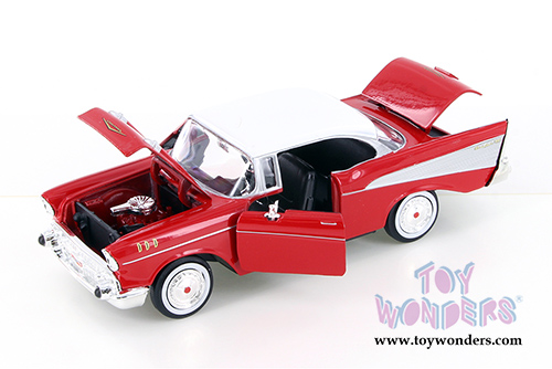 Showcasts Collectibles - Chevy Bel Air Hardtop (1957, 1/24 scale diecast model car, Asstd.) 73228/16D