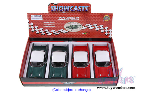 Showcasts Collectibles - Chevy Bel Air Hardtop (1957, 1/24 scale diecast model car, Asstd.) 73228/16D