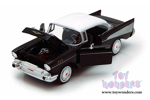 Showcasts Collectibles - Chevy Bel Air Hardtop (1957, 1/24 scale diecast model car, Black) 73228AC/BK