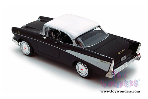 Showcasts Collectibles - Chevy Bel Air Hardtop (1957, 1/24 scale diecast model car, Black) 73228AC/BK