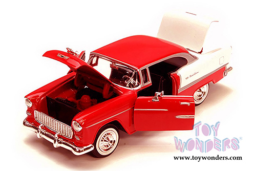 Showcasts Collectibles - Chevy Bel Air Hardtop (1955, 1/24 scale diecast model car, Asstd.) 73229/16D
