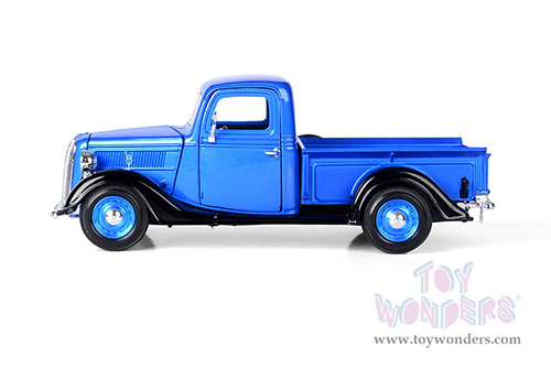 Motormax - Ford Pickup Truck (1937, 1/24 scale diecast model car, Blue) 73233AC/BU