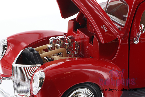 Showcasts Collectibles - Ford Pickup (1940, 1/24 scale diecast model car, Asstd.) 73234/16D