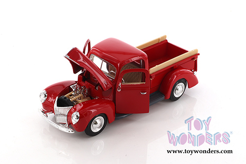 Showcasts Collectibles - Ford Pickup (1940, 1/24 scale diecast model car, Asstd.) 73234/16D