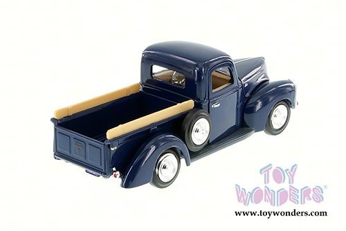 Showcasts Collectibles - Ford Pickup Truck (1940, 1/24 scale diecast model car, Blue) 73234AC/BU