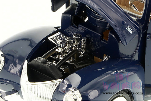 Showcasts Collectibles - Ford Pickup Truck (1940, 1/24 scale diecast model car, Blue) 73234AC/BU