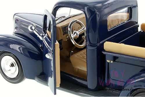 Showcasts Collectibles - Ford Pickup Truck (1940, 1/24 scale diecast model car, Blue) 73234AC/BU