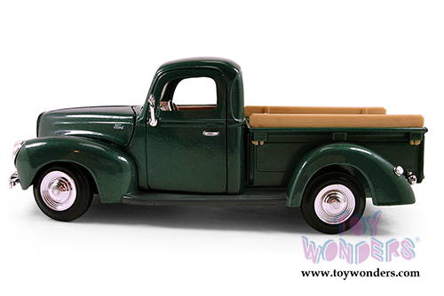 Showcasts Collectibles - Ford Pickup Truck (1940, 1/24 scale diecast model car, Green) 73234AC/GN