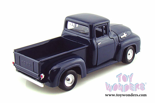 Showcasts Collectibles - Ford F-100 Pickup Truck (1956, 1/24 scale diecast model car, Blue) 73235AC/BU