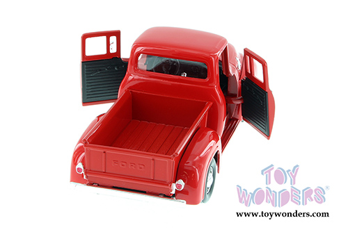 Showcasts Collectibles - Ford F-100 Pickup Truck (1956, 1/24 scale diecast model car, Red) 73235AC/R