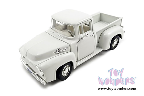 Showcasts Collectibles - Ford F-100 Pick Up Truck (1956, 1/24 scale diecast model car, White) 73235AC/W