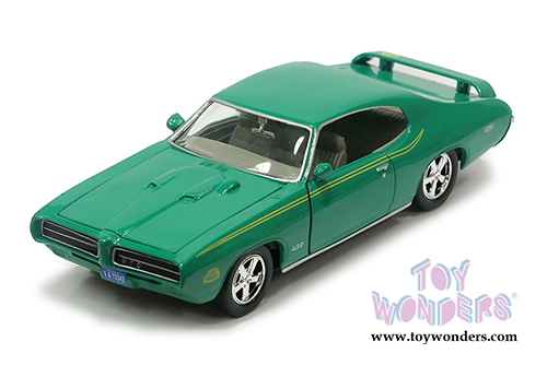 Showcasts Collectibles - Pontiac GTO Judge Hardtop (1969, 1/24 scale diecast model car, Green) 73242AC/GN