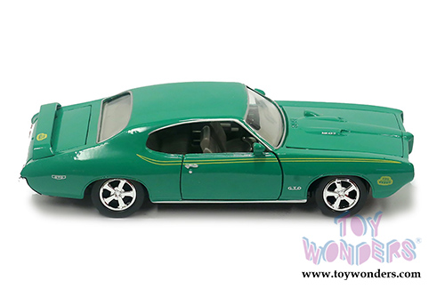 Showcasts Collectibles - Pontiac GTO Judge Hardtop (1969, 1/24 scale diecast model car, Green) 73242AC/GN