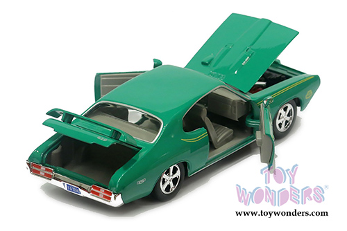 Showcasts Collectibles - Pontiac GTO Judge Hardtop (1969, 1/24 scale diecast model car, Green) 73242AC/GN