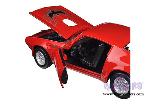 Showcasts Collectibles - Pontiac Firebird Hardtop (1973, 1/24 scale diecast model car, Red) 73243AC/R