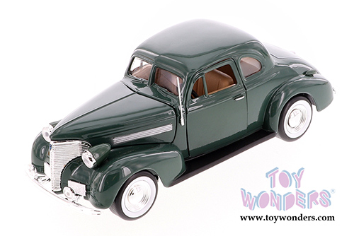 Showcasts Collectibles - Chevy Coupe Hardtop (1939, 1/24 scale die cast model car, Asstd.) 73247/16D