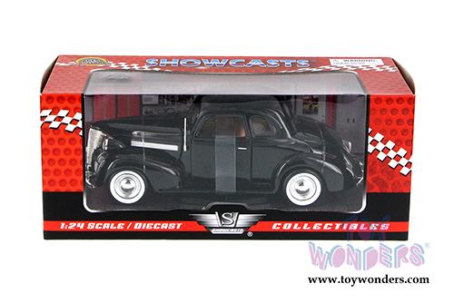 Showcasts Collectibles - Chevrolet Coupe Hardtop  (1939, 1/24 scale diecast model car, Black) 73247AC/BK