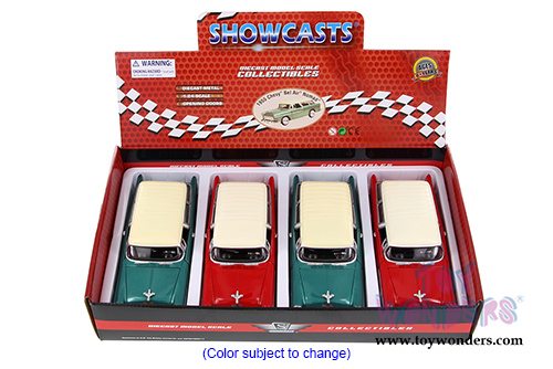 Showcasts Collectibles - Chevy Bel Air Nomad (1955, 1/24 scale die cast model car, Asstd.) 73248/16D