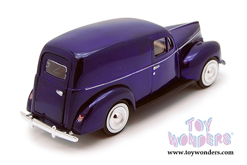Showcasts Collectibles - Ford Sedan Delivery Hardtop (1940, 1/24 scale diecast model car, Purple) 73250AC/PR