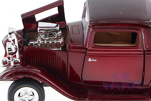 Showcasts Collectibles - Ford Coupe V8 3-Window Coupe (1932, 1/24 scale diecast model car, Asstd.) 73251/16D