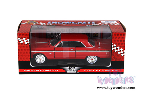 Showcasts Collectibles - Chevy Impala Hardtop (1964, 1/24 scale diecast model car, Red) 73259AC/R