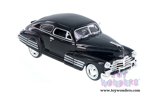Showcasts Collectibles - Chevy Aerosedan Fleetline Hardtop (1948, 1/24 scale diecast model car, Black) 73266AC/BK