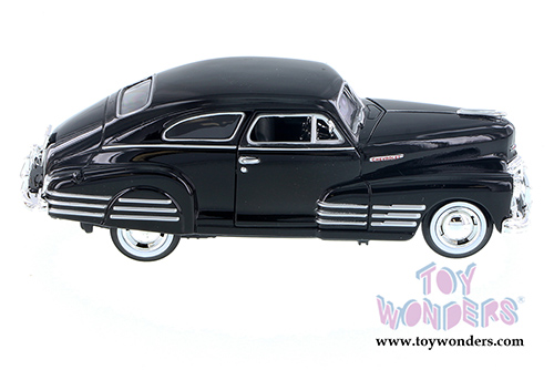 Showcasts Collectibles - Chevy Aerosedan Fleetline Hardtop (1948, 1/24 scale diecast model car, Black) 73266AC/BK