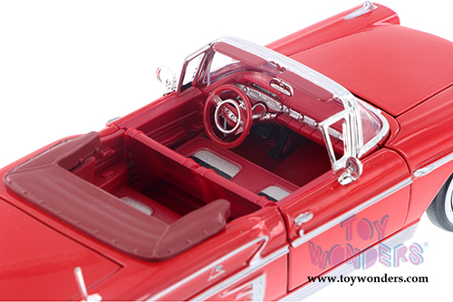 Showcasts Collectibles - Chevy Impala Convertible (1958, 1/24 scale diecast model car, Asstd.) 73267/16D