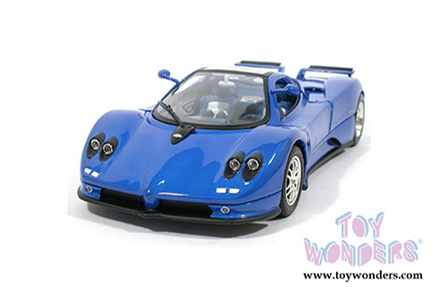 Showcasts Collectibles - Pagani Zonda C12 w/ Sunroof (1/24 scale diecast model car, Blue) 73272BU/6