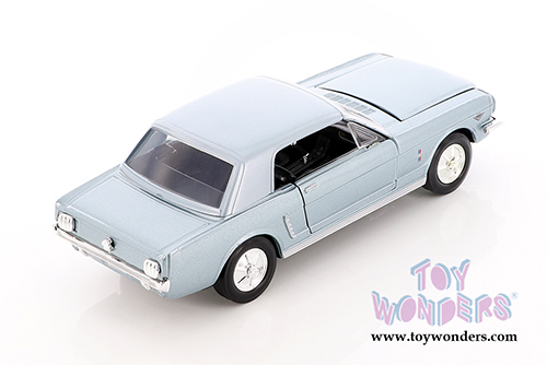 Showcasts Collectibles - Ford Mustang Hardtop (1964 1/2, 1/24 scale diecast model car, Asstd.) 73273/16D