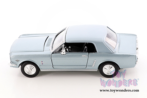 Showcasts Collectibles - Ford Mustang Hardtop (1964 1/2, 1/24 scale diecast model car, Light Blue) 73273AC/BU