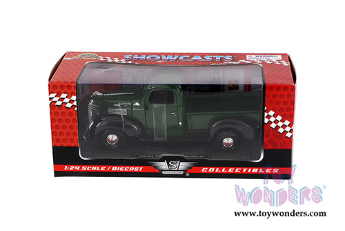 Showcasts® Collectibles - Plymouth Pickup (1941, 1/24 scale diecast model car, Green) 73278AC/GN MAP: $22.99