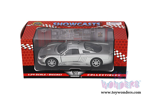 Showcasts Collectibles - Saleen S7 Hardtop (1/24 scale diecast model car, Silver) 73279SV/6